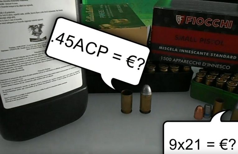 Ricarica 9x21 .45ACP